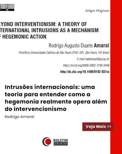 Lecture: “Democratic challenges in the context of Brazil's neo-extractivist trap”, by Prof. Dr. Marcos Nobre (Unicamp, CEBRAP, Mecila) The presentation intends to offer a particular interpretation of neoextractivism, seeking to show how