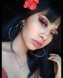 Makeup 🎨inspirado en la bandera🏁🏁🏁 de las carreras de autos 🚘🚘🏁🏁🏁🏁