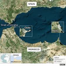 Spanish nouns have a gender, which is either feminine (like la mujer or la luna) or masculine (like el hombre or el sol). Ceuta And Melilla Spain S Enclaves In North Africa Bbc News