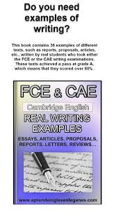 B2 First C1 Advanced Writing Examples In 2020 Writing English Writing Word Transformation