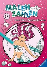 Das malen nach zahlen ermöglicht echt vorzeigbare ergebnisse für alle kleinen hobbymaler ohne dass sie den pädagogischen zeigefinger hervorholen müssen, lernen ihre kinder beim malen nach zahlen gleich zwei wichtige fä. Malen Nach Zahlen Ab 7 Jahren Feen Elfen Meerjungfrauen Buch Thalia