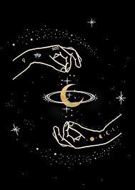 You might think that coming up with a catchy username is hard work. Celestial Hands Art Print Hand Art Moon Art Aesthetic Art