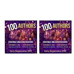 100 Authors in 1 Room: Cocktails and Conversations