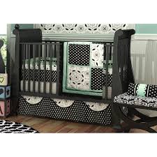 Black And White Crib Bedding Set Baby Girl Bedding Crib Bedding Girl Girl Crib Bedding Sets Girl Nursery Bedding