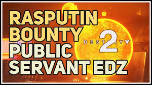 Need synonyms for public servant? Public Servant Edz Destiny 2 Rasputin Weekly Bounty Youtube