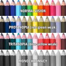 Tritanopia is an extremely rare condition in which people lack blue cone cells in their eyes. How Colorblind People See Interestingasfuck