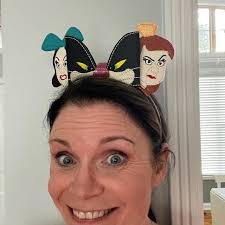 Cinderella Anastasia Drizella Lucifer Inspired Mouse Ears Headband  Accessories Costume Dress Up pretend play vacation hair accessories