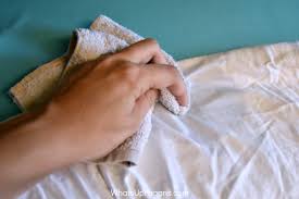 By dabbing the stain, you can extract excess blood that is yet to soak in. How To Remove Dried Set In Blood Stains From Clothes