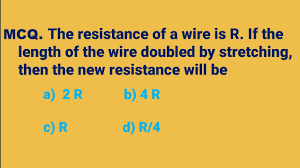 A Wire Is Of Resistance R. It Is Compressed Until Its Diameter Gets Doubled.  What Would Be The Effect On Length And What Would The New Resistance Be? -  Quora