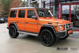 Mercedes G Class With 24in Vossen Hf 2 Wheels Mercedes G Class Mercedes G G Class