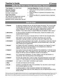 However, we don't want to leave you completely unsupported. Why Do We Have A House And Senate Worksheet Answer Key Fill Online Printable Fillable Blank Pdffiller