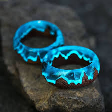 Epoxy Rings Wood Resin Jewelry Resin Jewelry Resin Ring
