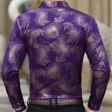 Explore our full range of men's shirts: Social Long Sleeve Maple Leaf Designer Shirts Men Slim Fit Vintage Fashions Men S Shirt Man Dress Jersey Clothing Moon Ray Shop