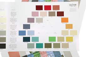 Annie Sloan Chalk Paint Color Card