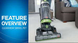Bissell Cleanview Swivel Pet Rewind Upright Vacuum Details Cleanview Swivel Pet Vacuum Cleaner Overview Bissell Youtube