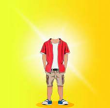 Learn with this step by step tutorial how to turn words into pictures, very easy art on paper for kidsi used a black edding 1200music: Yellow Cartoon Boy Standing Background Without Face Head 2021 Background Hd Cbeditz Com