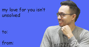 Enjoy this list of gift ideas for him. Buzzfeed Unsolved Valentines Keep It Spooky This Valentine S Day With The Boys Valentines Memes Funny Valentines Cards Unsolved