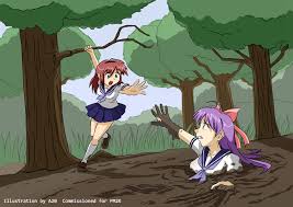 school girl quicksand by a 020 on
