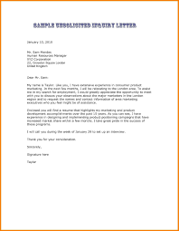 'how to write an unsolicited cover letter'. Sample Cover Letter For Unsolicited Job Application Job Retro