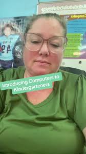 Teacher Talking about Technology