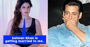 Salman Khan Is Getting Married To Me Said Zarine Khan When She Was Asked This Rvcj Media There was a time when salman had. salman khan is getting married to me