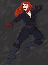 How black widow was portrayed in the comic books. Fiction Supervillain Cartoon Superhero Black Widow Legendary Creature Superhero Human Png Pngwing