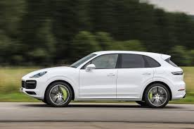 0.0 gal/100mi of gas +72 kwh/100mi. Porsche Cayenne Turbo S E Hybrid 2019 Review Autocar
