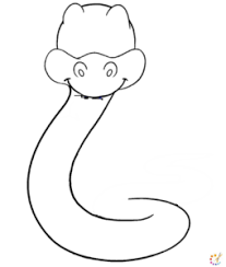Drawing how to draw a snake for kids. How To Draw A Snake Step By Step For Kids Beginners
