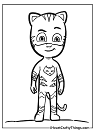 All you need is photoshop (or similar), a good photo, and a couple of minutes. Pj Masks Coloring Pages Updated 2021