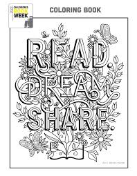 There's no question about it: Coloring Book Pages Every Child A Reader