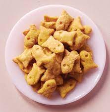 Recipe Homemade Goldfish Crackers Vegan Recipelink Com Homemade Cheese Crackers Goldfish Recipes Homemade Goldfish Crackers