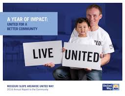 MSA United Way 2016 Annual Report to the Community by scott hanson