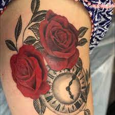 Pin On Rose Tattoo On Back