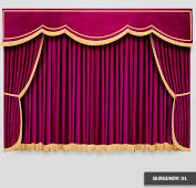 The paint color for the walls and ceiling is one of the most important aspects of your home theater to consider and get properly. Saaria Curtains