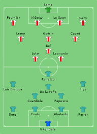Sur les réseaux sociaux, politiques, sportifs et humoristes français encouragent les parisiens avant la finale. 1997 Uefa Cup Winners Cup Final Wikipedia