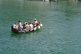 Ferry across the Wey.