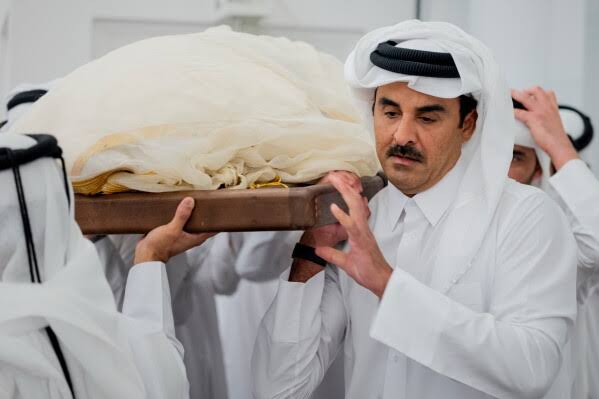 Former Qatar Emir death
