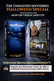 Unsolved Mysteries Halloween Special Pre-Order | Welcome to Red Planet  Video!