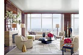 Make sure you keep the lampshade simple and streamlined on this project to make the most of the modern design. Beautiful Living Rooms With Floor Lamps Architectural Digest
