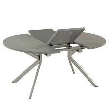 Table ronde extensible myriade noir et chêne clair. Table Ronde Extensible En Ceramique Giove Connubia Table Ronde Extensible Table Ovale Petite Salle A Manger