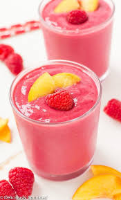 Himbeer Pfirsich Smoothie Rezepte De Himbeersmoothie Smoothie Rezepte Ananas Smoothie