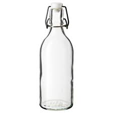 Korken Bottle With Stopper Clear Glass Volume 17 Oz Ikea In 2021 Glass Bottle With Stopper Bottle Carafe