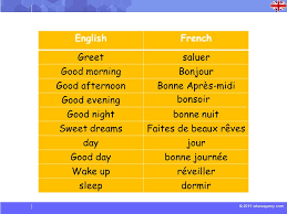 How to say goodnight in french: How To Say Good Evening In French