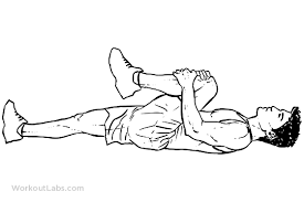 Knee To Chest Lower Back Stretch Workoutlabs Exercise Guide