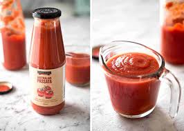 Tomato paste is readily available at most grocery stores but i would caution against buying paste in cans because of the potential for bpa to leach into those foods, especially if those foods are acidic. What Is Tomato Passata Recipetin Eats