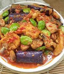 Sambal Terong Tahu Ikan Asin Resep Masakan Indonesia Resep Masakan Masakan Indonesia