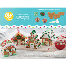 Rooms home decor bedroom decor bedroom kids decor room rooms ideas green house design latest house designs diy casa rug. Wilton Build It Yourself Holiday Fun Gingerbread Mini Village Decorating Kit 4 Houses Walmart Com Walmart Com