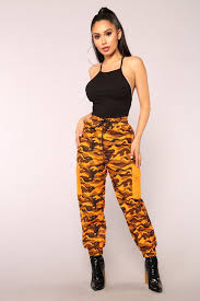 Black And Orange Cargo Pants Cadet On Duty Cargo Pants Orange Fashion Cargo Pants Fashion Pants
