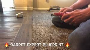 This entryway has two logical transition points at the openings to the hallways. Transition Carpet To Hardwood Like A Blissfully Successful Flooring Installer Youtube