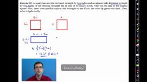 Worksheet the law of sines honors algebra 2 unit 6 hw answer. Common Core Algebra I Unit 8 Lesson 8 Quadratic Word Problems Youtube